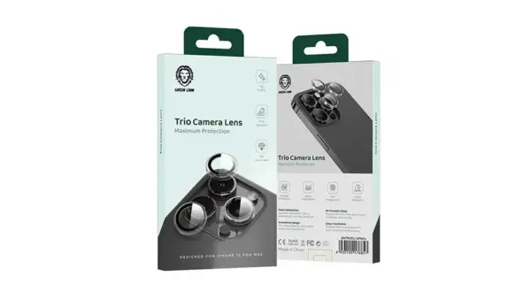 GREEN LION TRIO CAMERA LENS FOR IPHONE 14 PRO | CLEAR